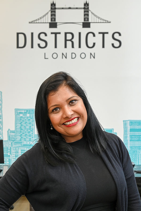 Haima Dos Santos, Senior Property Consultant, Districts London Estate Agents