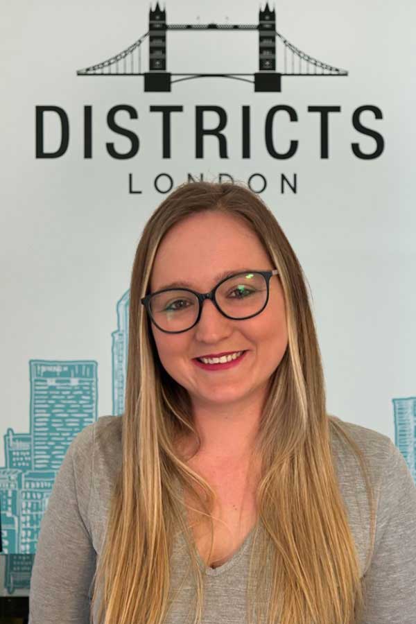 Hayleigh Gray, Client Services, Districts London Estate Agents